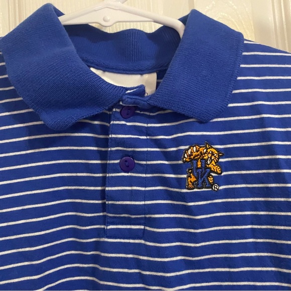 University of Kentucky Wildcats Long Sleeve Polo Shirt - Picture 3 of 8